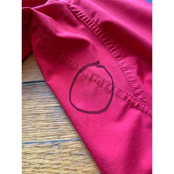 REEBOK Crossfit Red/Black Performance Shorts sz 30 - Picture 6 of 10